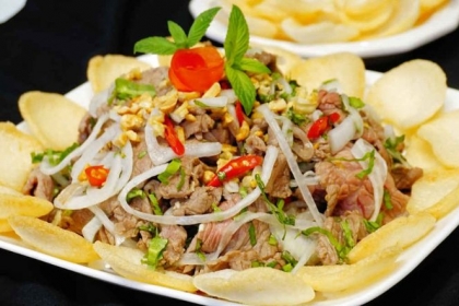 GỏI BÒ BÓP THẤU 