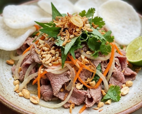 GỏI BÒ TÁI CHANH
