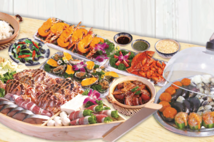 SET 1/2 TÔM HÙM+GHẸ: 450.000 Đ/PAX