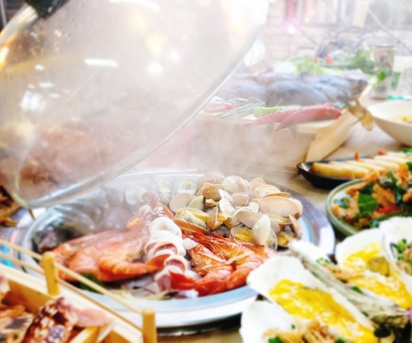 Sự khác biệt tại Organic restaurant