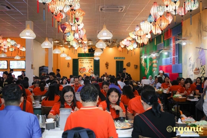 KHÔNG GIAN TRẢI NGHIỆM ẤM CÚNG CÙNG ORGANIC RESTAURANT KHÔNG GIAN TRẢI NGHIỆM ẤM CÚNG CÙNG ORGANIC RESTAURANT