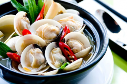 Ngao hấp sả ớt Ngao hấp sả ớt