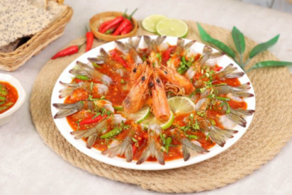 Tôm sốt Thái Tôm sốt Thái